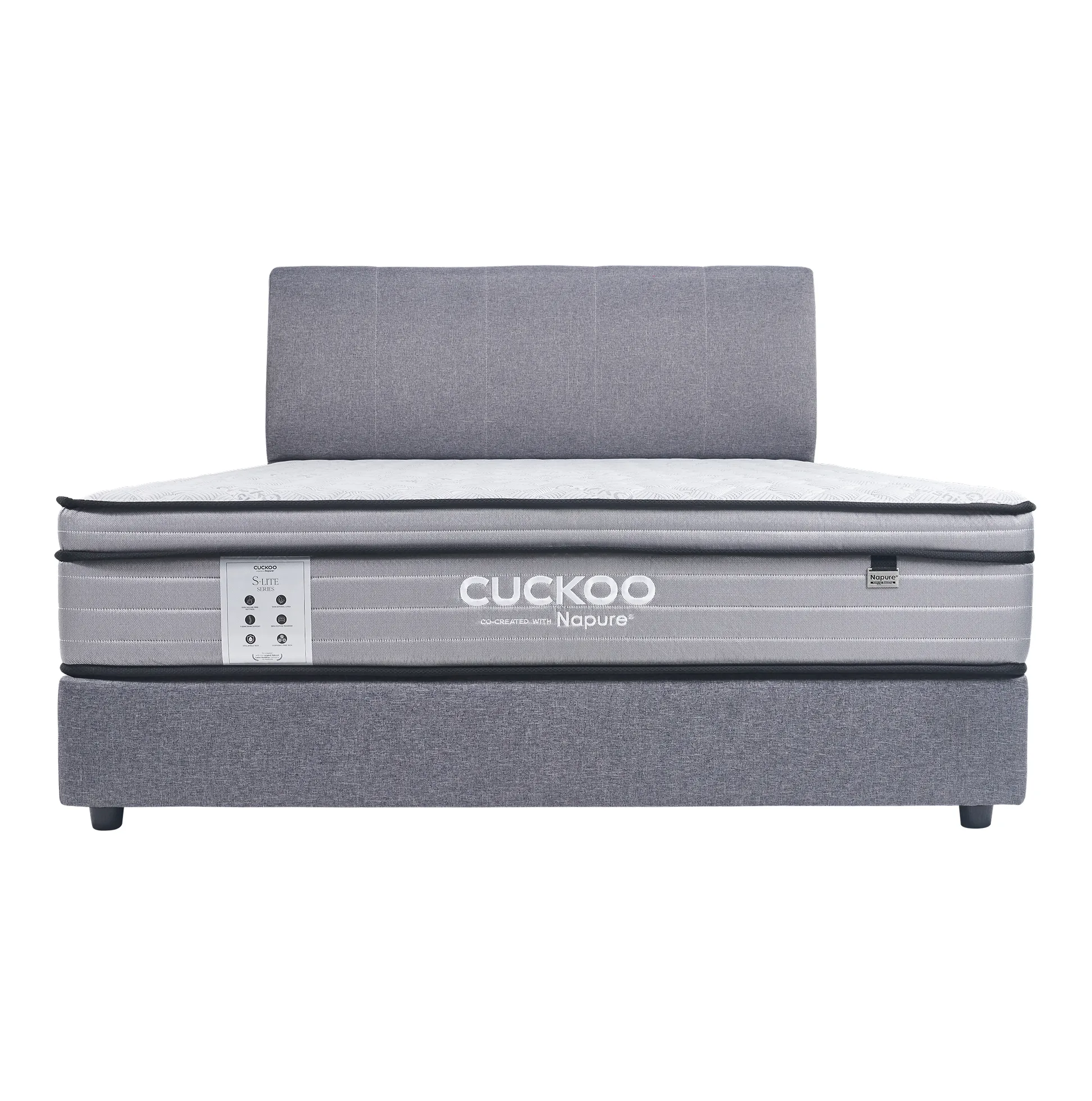 CUCKOO S-LITE SERIES - BASE + BEDFRAME (KING)